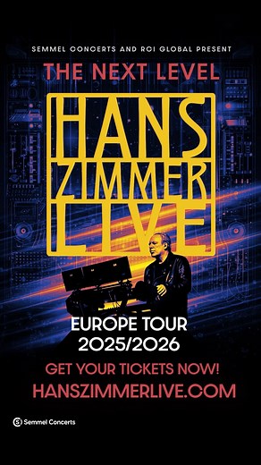 🎶HANS ZIMMER LIVE Koncert - The Next Level - Europe Tour - BUDAPEST Lépj te is A KÖVETKEZŐ SZINTRE - a mai nappal elindul a jegyértékesítés! Ne hagyd ki te sem a lehetőséget hogy átélhesd a MEGÚJULT LÁTVÁNYT, a MEGÚJULT HANGZÁST és a MEGÚJULT SHOW-T! 🏟️MVM DOME, 2025.11.12. 🎟️ A jegyek elérhetőek: https://bit.ly/HZ-jegyek #hanszimmer #hanszimmerlive #hanszimmermusic #budapest #mvmdome #eventim #koncertjegy | Eventim.hu