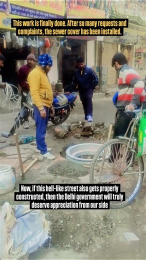 Finally done 👍✅ #trending #dwarkamor #vipingarden #rekhagupta