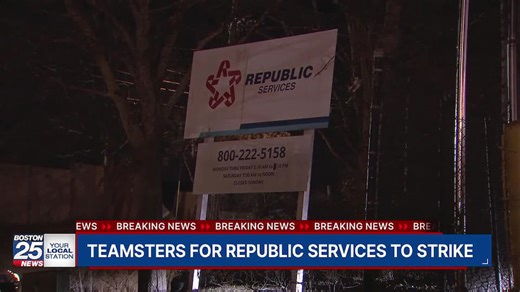 Deadline nearing for Republic Services strike that could impact waste collection across Mass.