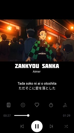 Zankyo Sanka - Aimer | Demon Slayer Opening 3