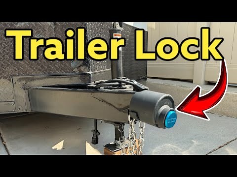 The Best Trailer Coupler Lock! Proven Industries 2516 Secures The Safety Chains! Made In The USA!