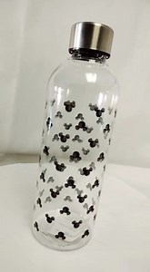 Disney Mickey Mouse Water Bottle Plastic