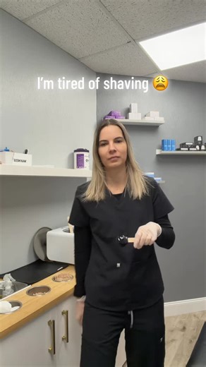 Pro Wax Studio on Instagram: "I’m ready when you are ✨ When you’re done with shaving. #ImReadyWhenYouAre #DoneWithShaving #WaxingLife #NJWaxer #SmoothSkin"