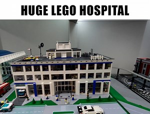 69K views · 1.3K reactions | This 12,000-piece LEGO hospital includes a full interior! by Alex Nunes https://bit.ly/35aFTGN | Beyond the Brick | Facebook