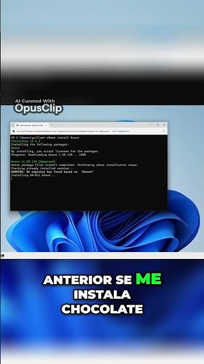 Instalación de brave navegador en Windows Guía paso a paso con comandos