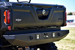 Can-Am Defender Rear Bumper – LED Lights, Made in USA