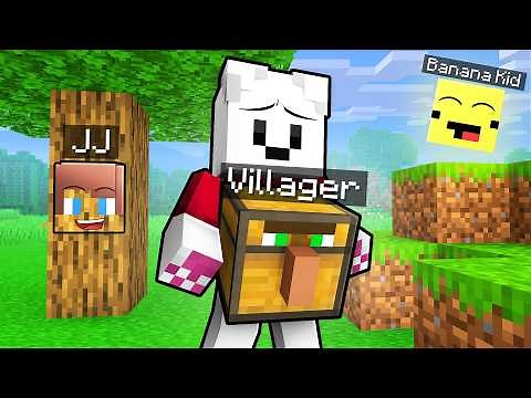 Mikey & JJ: BLOCKS Hide and Seek Battle (Minecraft Maizen)