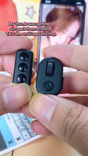 Just released!! The next generation of Scrolling videos is like channel surfing, but on your phone. TikTok remote scrolling rings, now featuring a sleek new design and an ultra-smooth scroll wheel for effortless page turning. Get yours with free shipping in the#tiktokshop before they sell out! #scroll #scrollring #tiktokshopholidayhaul #tiktokshopjumpstartsale