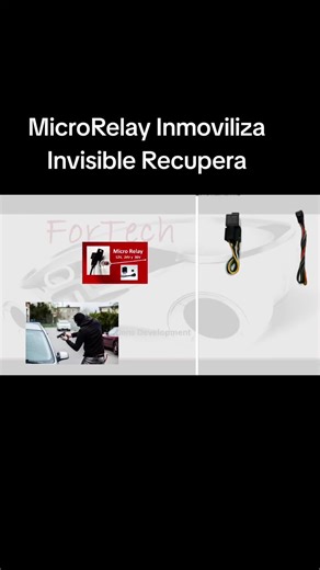 Fortalece tu sistema de seguridad automotriz inmoviliza y recupera. amunoz@fortech.technology