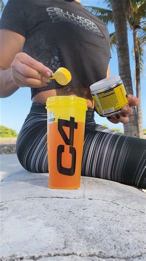 C4 Cellucor Campaign with Ana Parra filmed Muscle Beach Miami Beach the real Mecca