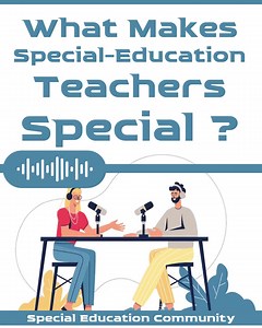 What Makes Special-Education Teachers Special? | IEP Individualized Education Program