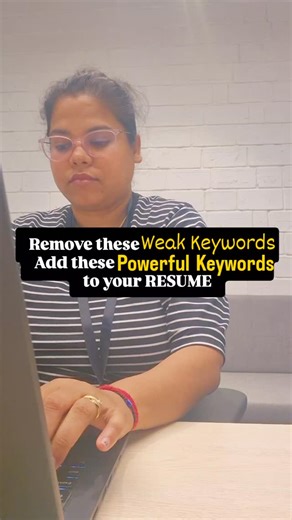 Delete these outdated resume words if you don’t want HR to reject your profile in 3 seconds. Here are better alternatives that actually show impact (not just duties): 😊 Outdated: “Responsible for…” 👉 Use: “Delivered / executed / led…” ⭐ Impact: Makes you sound like an action-taker, not a task-holder. 😊 Outdated: “Experienced in…” 👉 Use: “Proficient in / skilled at…” ⭐ Impact: Shows confidence and clarity. 😊 Outdated: “Worked on…” 👉 Use: “Developed / contributed to / built…” ⭐ Impact: Adds 