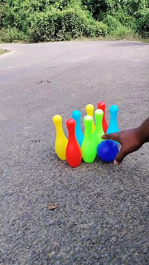 Colourful Bowling Set unboxing for Indoor and Outdoor play 🔥 | Crazy silchari