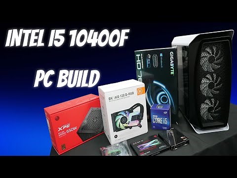 Intel i5 10400F GAMING PC BUILD! Best Value CPU??