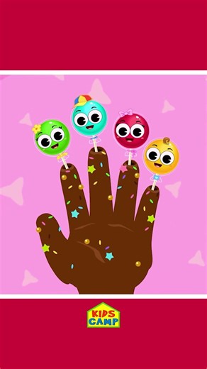 Daddy Finger Family 🍭 #shorts #nurseryrhymes #kidssongs #hindirhymes #balgeet #trending #foryou