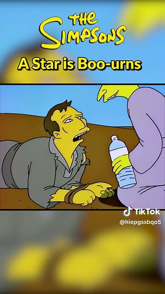 Explore A Star is Boo-urns Scene from The Simpsons