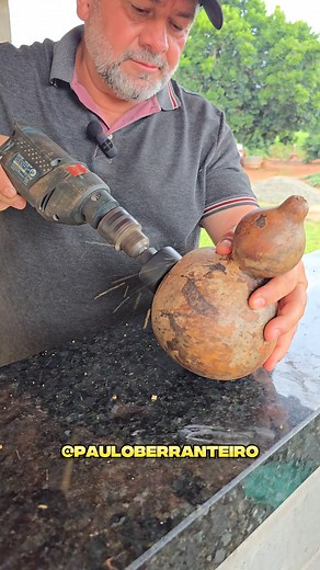 123K views · 3.2K reactions | Como fazer ninho de passarinho com cabaça #sitio #ninho #passarinho #tutorial #natureza | Paulo Berranteiro | Facebook