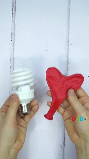 110K views · 357 reactions | Light up Balloon Kids Science #TheDadLab #valentineday #scienceexperiment | TheDadLab | Facebook