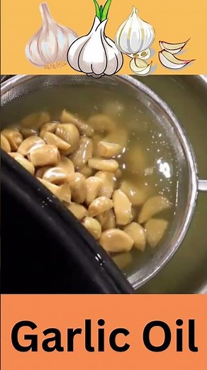 Garlic Oil Extraction Process #garlic #garlicoil #shorts