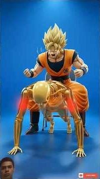 30 days of pike Push-ups with Goku training 🤯 #zaptix #shorts