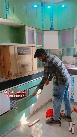 Modular kitchen #home #interiordesign #youtubeshorts #shortsfeed #shorts