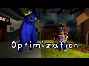 Friday Night Funkin Vs Rainbow Friends mod Optimization / Gama Baja [PC/Android]