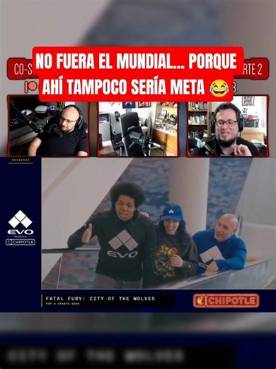 CR7 no será meta en el Fatal Fury, pero si en el fucho... Excepto en los mundiales. 😬 ‪@3GordosB‬