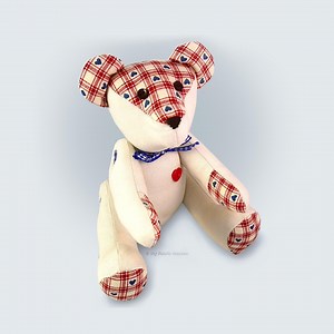 Little Memory Bear Pattern, Keepsake Teddy Bear PDF Sewing PATTERN & Step-by-step Photo Tutorial, Sew a Bear, Stuffed Bear Pattern, Plushie. - Etsy Australia