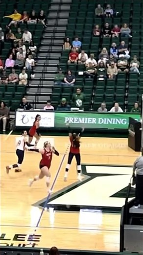 Too Powerful to Stop for the Point! NJIT Women’s Volleyball 2025 #shorts #volleyball