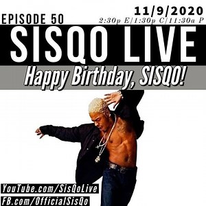 Tune in to a special episode of SISQO LIVE today as we celebrate SisQo’s birthday! Lock in at 2:30p ET on YouTube.com/SisqoLive or FB.com/OfficialSisqo! | SisQó