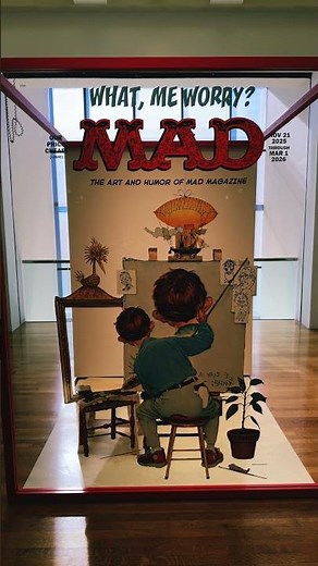 Mad Magazine exhibit at the Cincinnati Art Museum #artmuseum #cincinnati