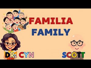 APRENDE LOS MIEMBROS DE LA FAMILIA EN INGLÉS Y ESPAÑOL EN MENOS DE 4 MINUTOS