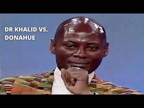 Dr Khalid Muhammad on Donahue (1994)