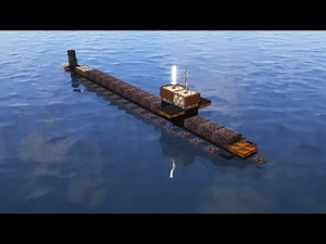 Submarine in minecraft