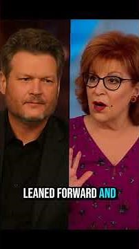 Blake Shelton Kicked Off The View After Heated Clash With Joy Behar