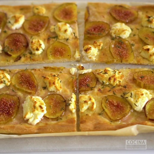 2.2M views · 110 reactions | Fig & Goat Cheese Pizza - This easy and delicious pizza is a great idea for a quick lunch and dinner and perfect for sharing. A recipe by Shelly Gilad from Shelly's Humble Kitchen Find the recipe here: https://wp.me/p8ZzGZ-1cX Follow us for Latin-inspired recipes and more! | Cocina | Facebook