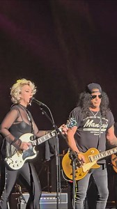 July 12 2024 S.E.R.P.E.N.T Festival #California #lincoln Samantha Fish with Slash on stage Blues Ball #orgyofthedamned #Slash 🎩 🤘🏻 🎸 📷 Vicariouz Videoz ©️ | Slash Addict