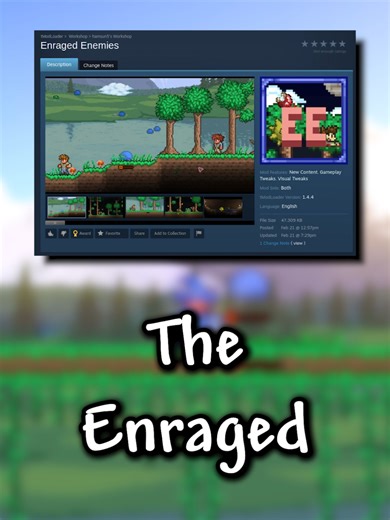 Terraria Mod Introduces Enraged Mode for Classic Enemies