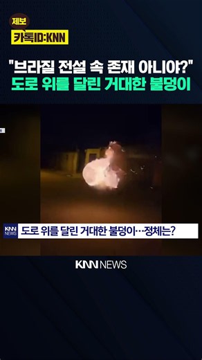 "Looks like AI no matter how you look at it": The identity of the giant fireball on the road / KNN