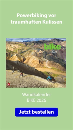 Ready for 12 Monate Adrenalin? Der neue BIKE 2026 Kalender bringt pure Mountainbike-Action an deine Wand! ⛰️ Spektakuläre Trails 💥 Fette Sprünge & starke Perspektiven 🌲 Natur, Technik und Bewegung in Perfektion Ob Hardcore-Biker oder stiller Bewunderer – dieser Kalender macht Lust aufs Losfahren. Jetzt bestellen und das Jahr mit Rückenwind starten! | BIKE Magazin