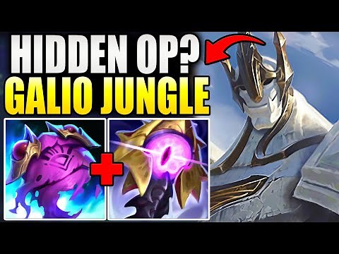 LET'S TAKE GALIO INTO THE JUNGLE ROLE & SEE HOW STRONG HE CAN BE. (A LOT BETTER THAN YOU EXPECT)