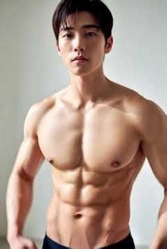 Sixpack Korea men handsome sexy