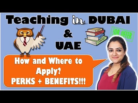 Teach in Dubai | How To Apply For Teaching Jobs in UAE | Where to Apply | #teachinginDubai