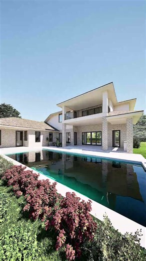 Modern Two-Story House – Luxury Home Design