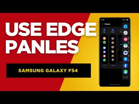 How to Use Edge Panels on Samsung Galaxy F54 | Ultimate Guide for Beginners!