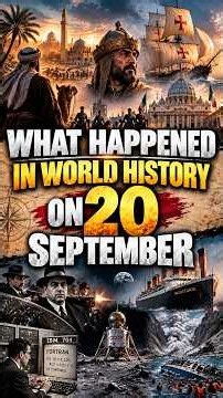 1 minute history. September 20th. What happened