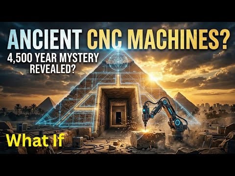 What If Ancient Egyptians Had CNC Machines? | The Pyramid Mystery