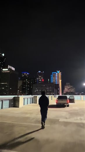 Cold nights in Dallas #dallastx #214 #citylights #fyp # | City At Night