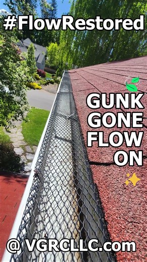 GUNK gone and the flow is back where it belongs 🙂 🌐 VGRCLLC.com