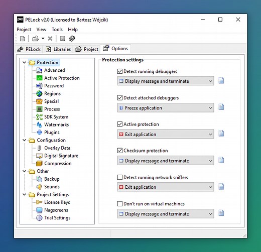 PELock Software Protection & Software License Key System